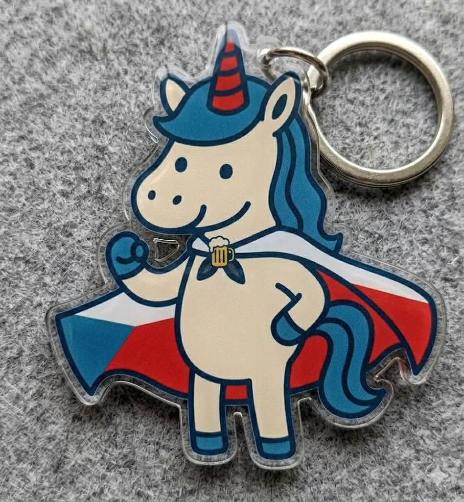 Unicorn Keychain